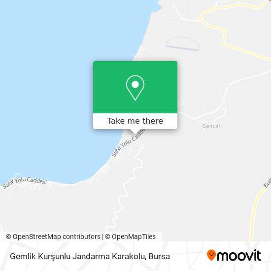 Gemlik Kurşunlu Jandarma Karakolu map