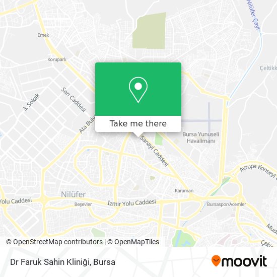 Dr Faruk Sahin Kliniği map