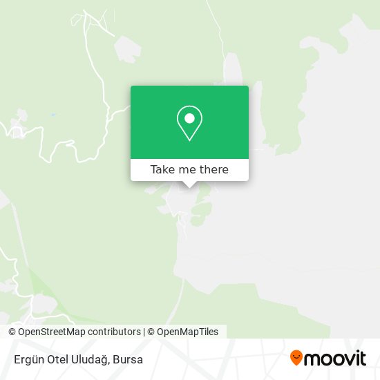 Ergün Otel Uludağ map