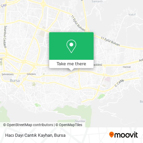 Hacı Dayı Cantık Kayhan map