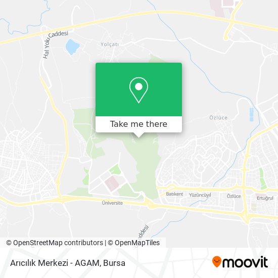 Arıcılık Merkezi - AGAM map