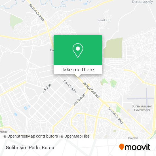 Gülibrişim Parkı map