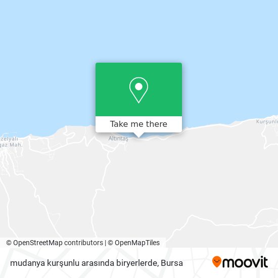 mudanya kurşunlu arasında biryerlerde map