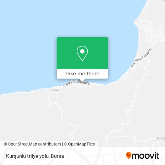 Kurşunlu trilye yolu map