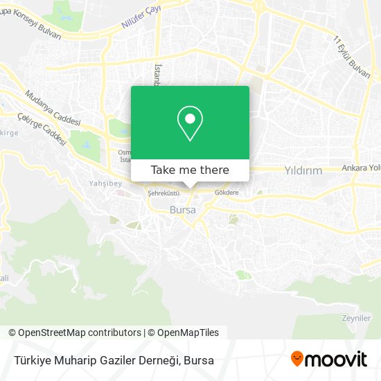 Türkiye Muharip Gaziler Derneği map