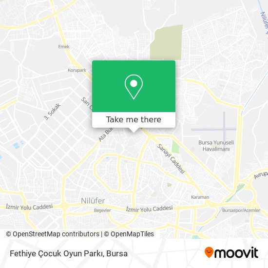 Fethiye Çocuk Oyun Parkı map