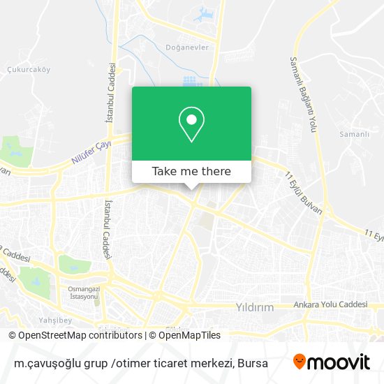 m.çavuşoğlu grup /otimer ticaret merkezi map