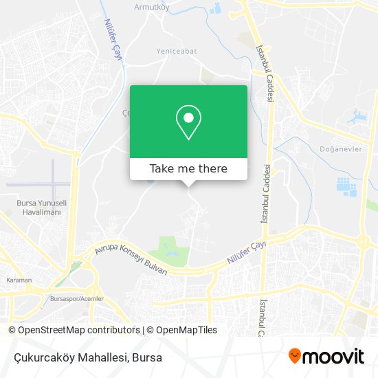 Çukurcaköy Mahallesi map