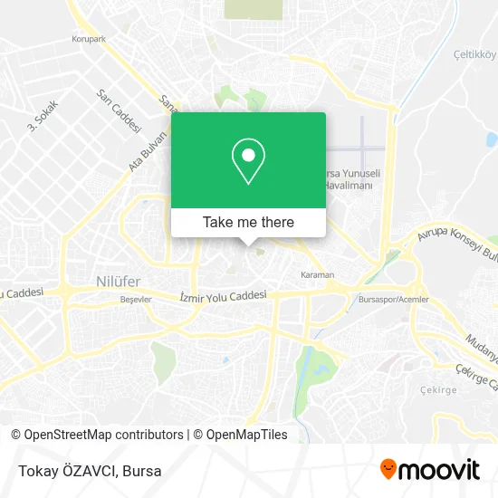 Tokay ÖZAVCI map