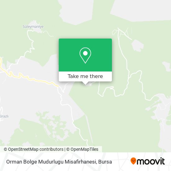 Orman Bolge Mudurlugu Misafirhanesi map
