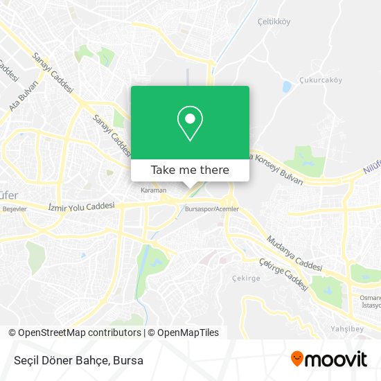Seçil Döner Bahçe map