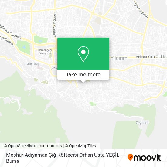 Meşhur Adıyaman Çiğ Köftecisi Orhan Usta YEŞİL map