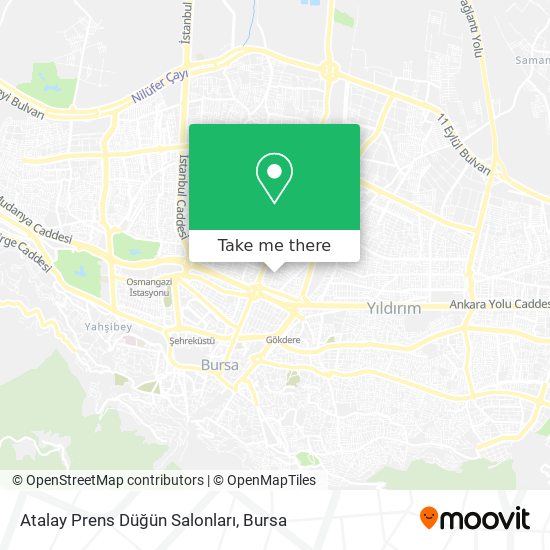 Atalay Prens Düğün Salonları map