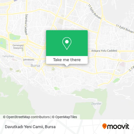 Davutkadı Yeni Camii map