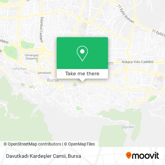 Davutkadı Kardeşler Camii map