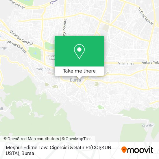 Meşhur Edirne Tava Ciğercisi & Satır Et(COŞKUN USTA) map
