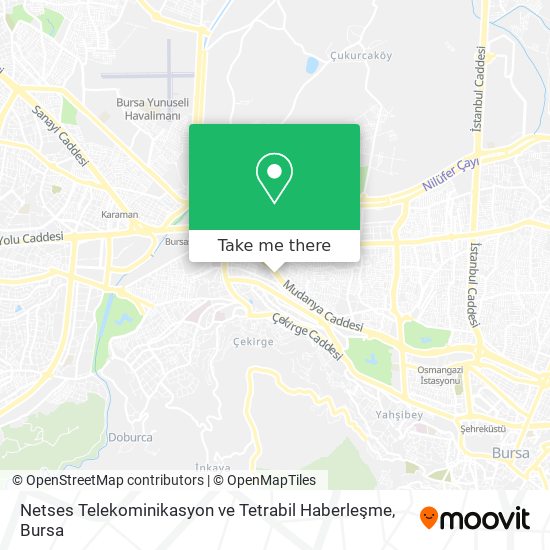 Netses Telekominikasyon ve Tetrabil Haberleşme map