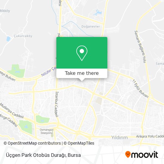 Üçgen Park Otobüs Durağı map