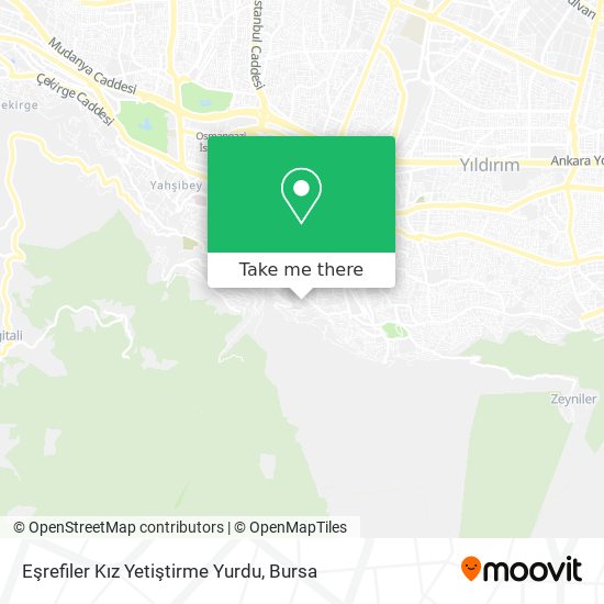 Eşrefiler Kız Yetiştirme Yurdu map