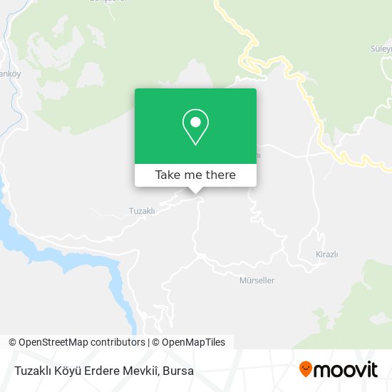 Tuzaklı Köyü Erdere Mevkiî map