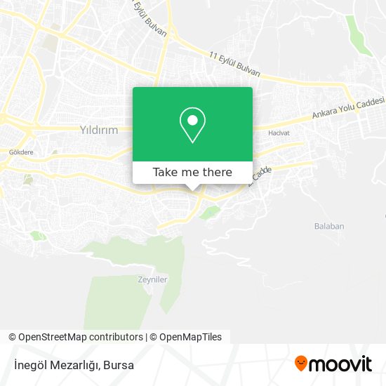İnegöl Mezarlığı map