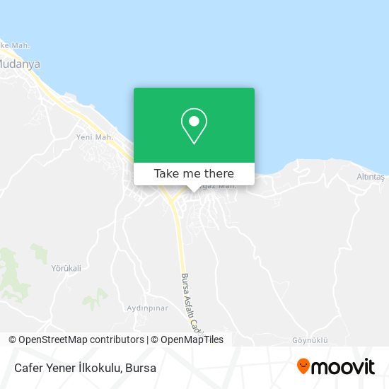 Cafer Yener İlkokulu map
