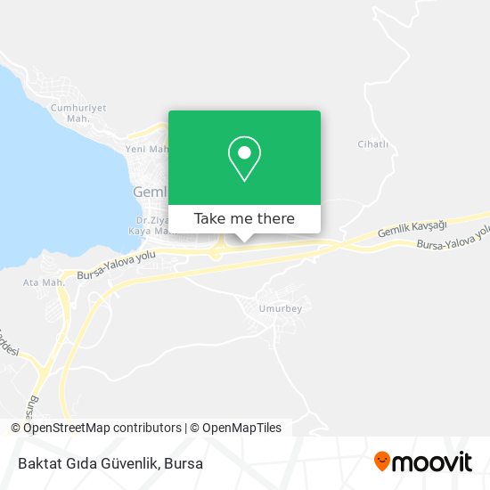 Baktat Gıda Güvenlik map