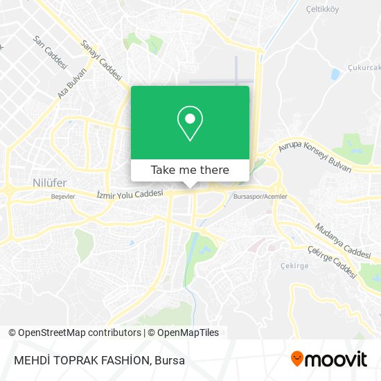MEHDİ TOPRAK FASHİON map