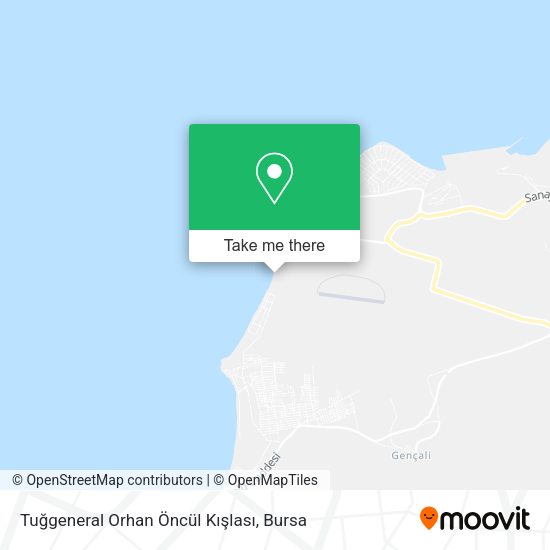 Tuğgeneral Orhan Öncül Kışlası map