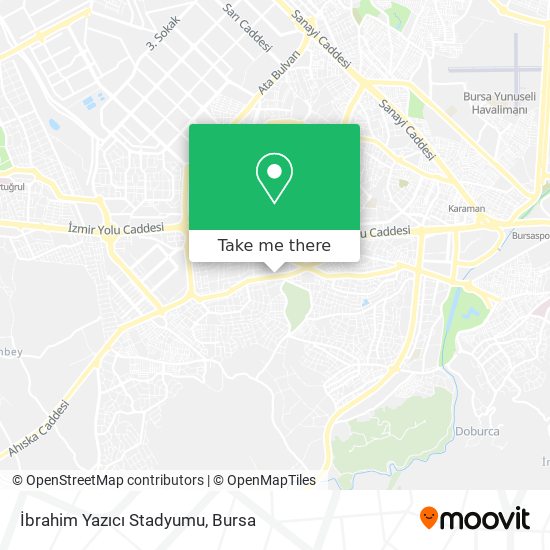 İbrahim Yazıcı Stadyumu map