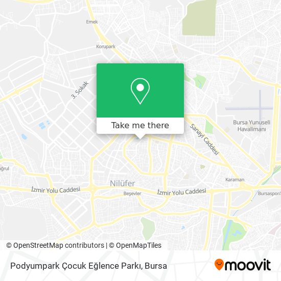 Podyumpark Çocuk Eğlence Parkı map