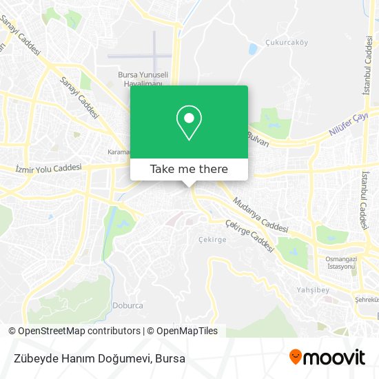 Zübeyde Hanım Doğumevi map