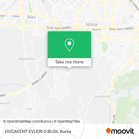 DOĞAKENT EVLERİ-D BLOK map