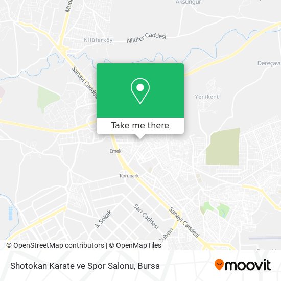 Shotokan Karate ve Spor Salonu map