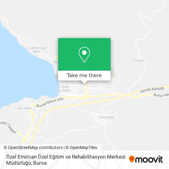 Özel Emircan Özel Eğitim ve Rehabilitasyon Merkezi Müdürlüğü map