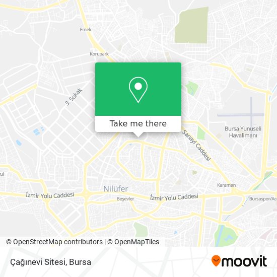 Çağınevi Sitesi map
