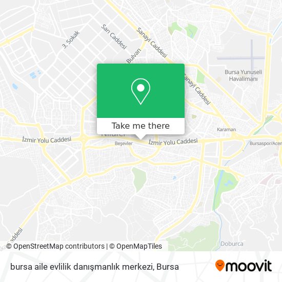 bursa aile evlilik danışmanlık merkezi map