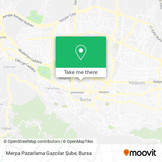 Merpa Pazarlama Gazcılar Şube map