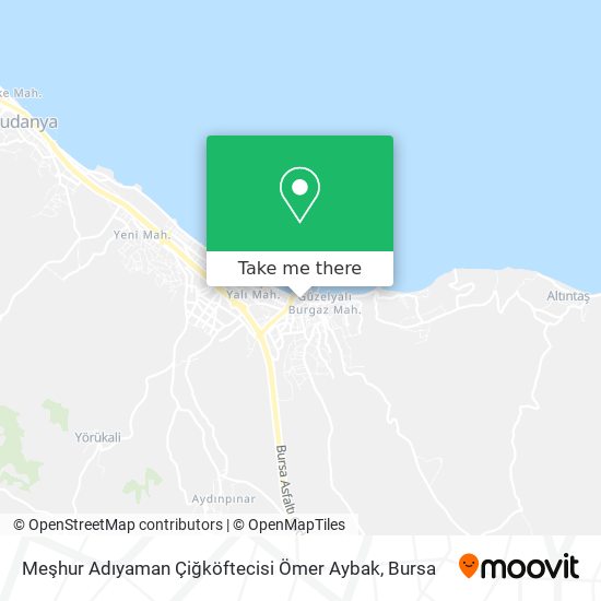 Meşhur Adıyaman Çiğköftecisi Ömer Aybak map