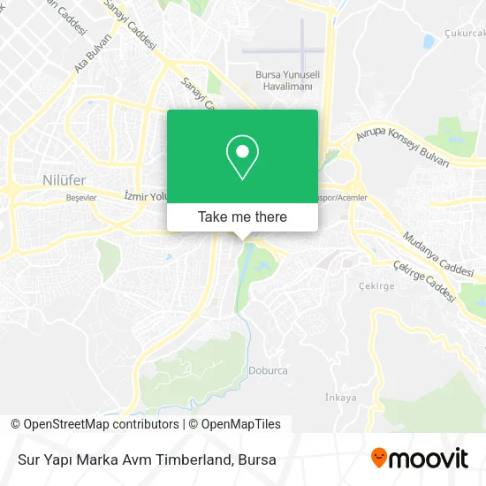 Sur Yapı Marka Avm Timberland map
