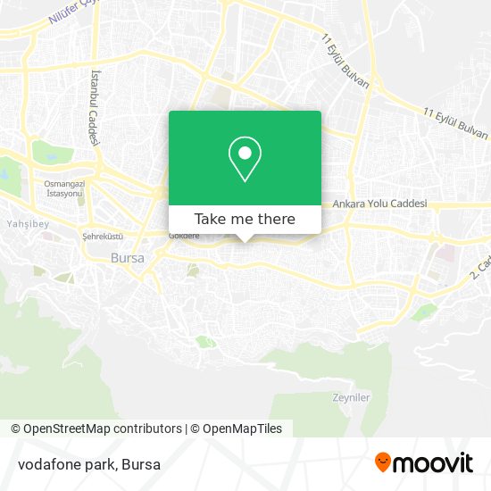 vodafone park map