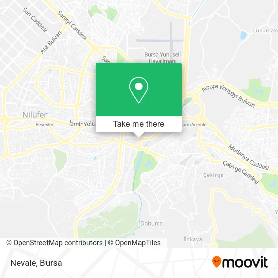 Nevale map