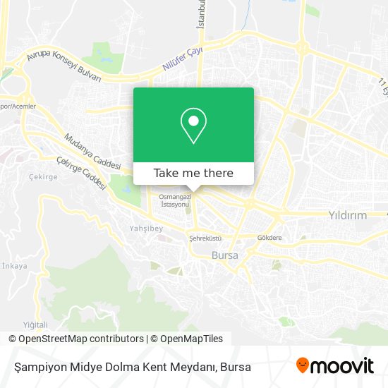 Şampiyon Midye Dolma Kent Meydanı map