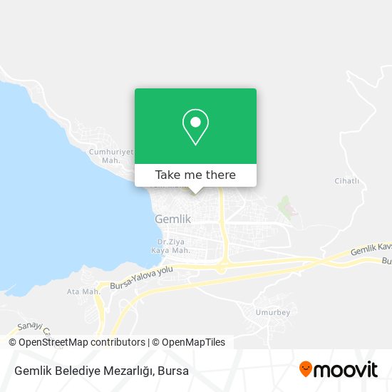 Gemlik Belediye Mezarlığı map