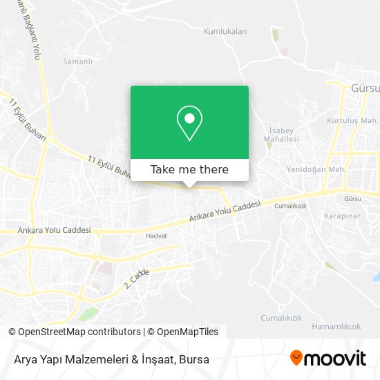 Arya Yapı Malzemeleri & İnşaat map