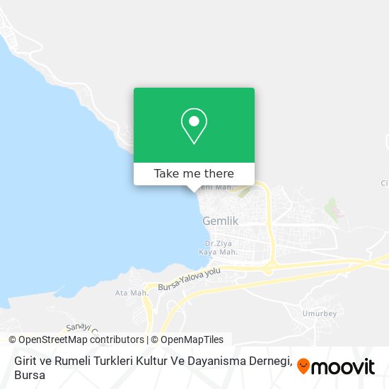 Girit ve Rumeli Turkleri Kultur Ve Dayanisma Dernegi map