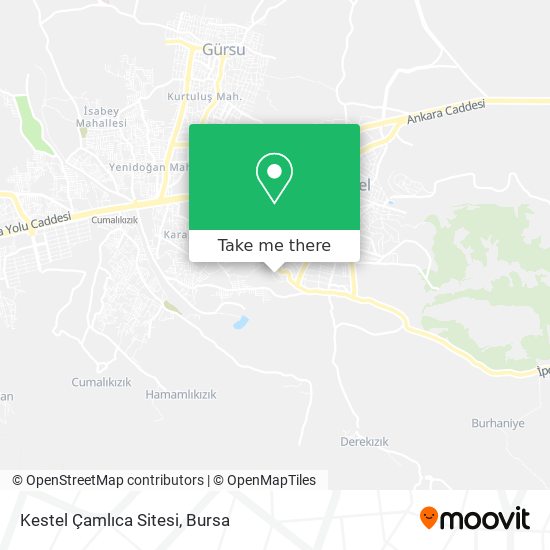 Kestel Çamlıca Sitesi map