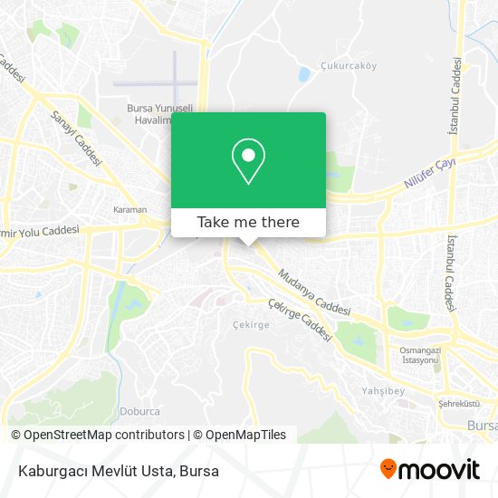 Kaburgacı Mevlüt Usta map