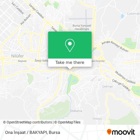 Ona İnşaat / BAKYAPI map