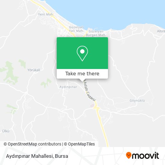 Aydınpınar Mahallesi map